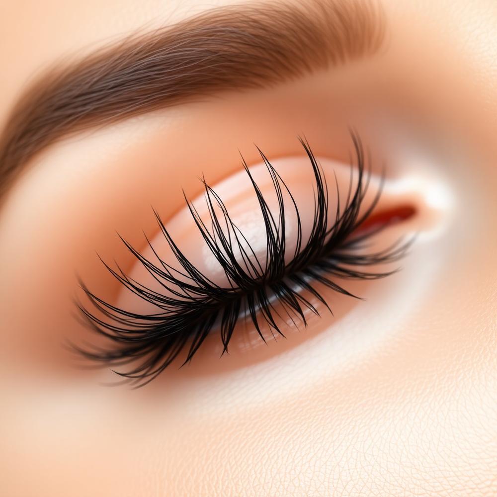Lash lift on natural lashes